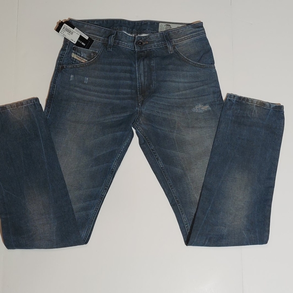 NWT Diesel Krayver 28 W L 32 Jeans Slim Carrot